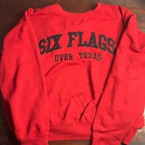 Six Flags Over Texas Crewneck